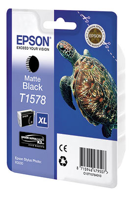 C13T15784010 Картридж Epson T157 для R3000 Matt black 25,9 мл.