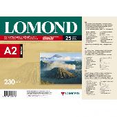 0102141 Бумага Одностороняя Глянцевая Lomond А2 (420х594)мм, 230г/м2, 25л.