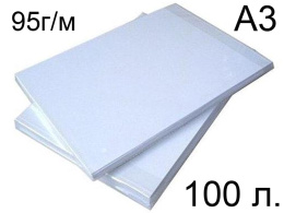 8ChA3095100 Бумага Сублимационная 8color быстросохнущая A3 (297х420)мм, 95г/м2, 100л.