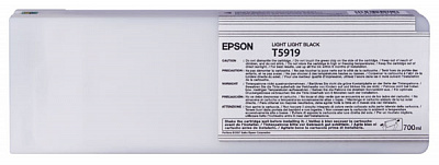 C13T591900 Картридж Epson T591 для Stylus Pro 11880 Light Light Black 700мл.
