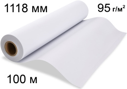 Бумага Сублимационная 8color 95г/м2, (1118*76) мм 100 метров.