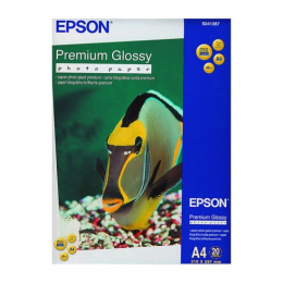 C13S041287 Фотобумага Одностороняя Глянцевая Epson A4, 255г/м2, 20л.