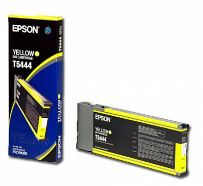 C13T544400 Картридж Epson T544 для Stylus Pro 7600/9600 Yellow 220мл.