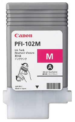 0897B001 Картридж Canon PFI-102 для iPF605/iPF610/iPF650 Magenta 130мл.